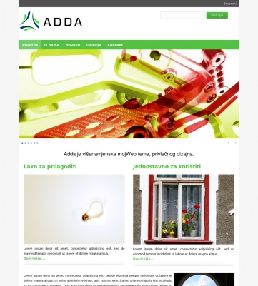 Adda – Zeleno bijela